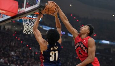 Raptors fall to Cavaliers in Game 2, trail series heading back to Toronto