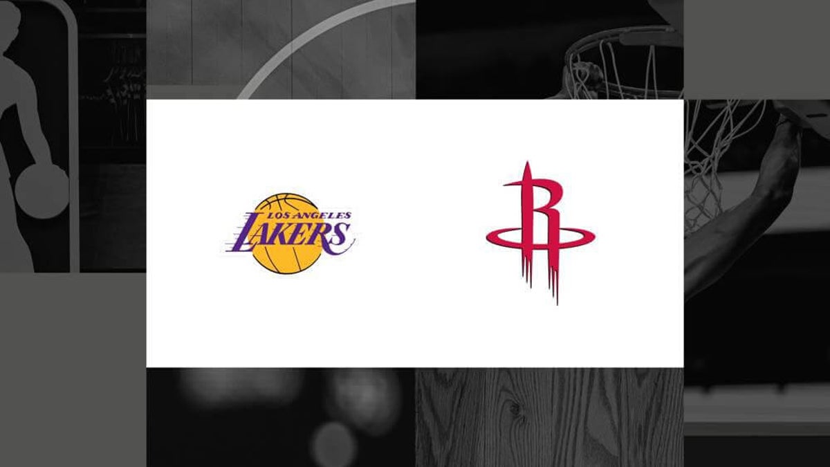 How to watch Lakers vs. Rockets: First Round Game 3 TV channel and streaming options for April 24