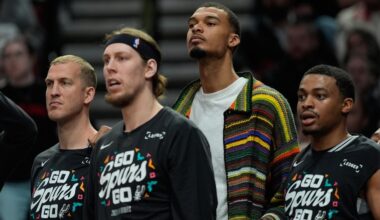 Sunday's NBA matchups: Spurs-Trail Blazers, Celtics-76ers, Lakers-Rockets, Cavaliers-Raptors