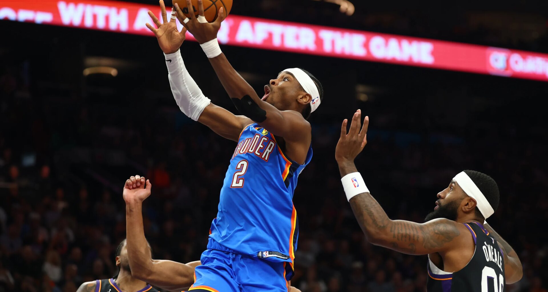 Shai Gilgeous-Alexander helps Thunder get another Round 1 sweep over Suns