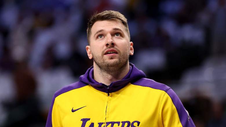 Luka Doncic of the Los Angeles Lakers.