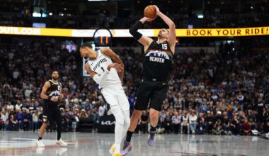 Jokic leads Nuggets over Wemby's Spurs for eight straight wins