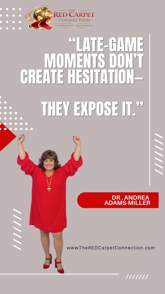 Dr. Andrea Adams-Miller, Executive Advisor for Athletes, TheREDCarpetConnection.com, LLC Remind us