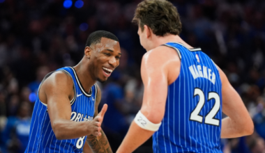 Orlando Magic take on the Detroit Pistons in NBA Playoff game