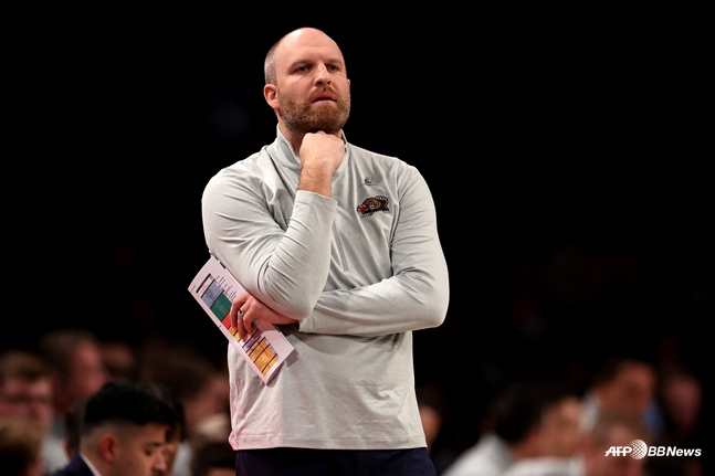 Taylor Jenkins, former head coach of the Memphis Grizzlies in 2025. /AFPBBNews=NEWS1
