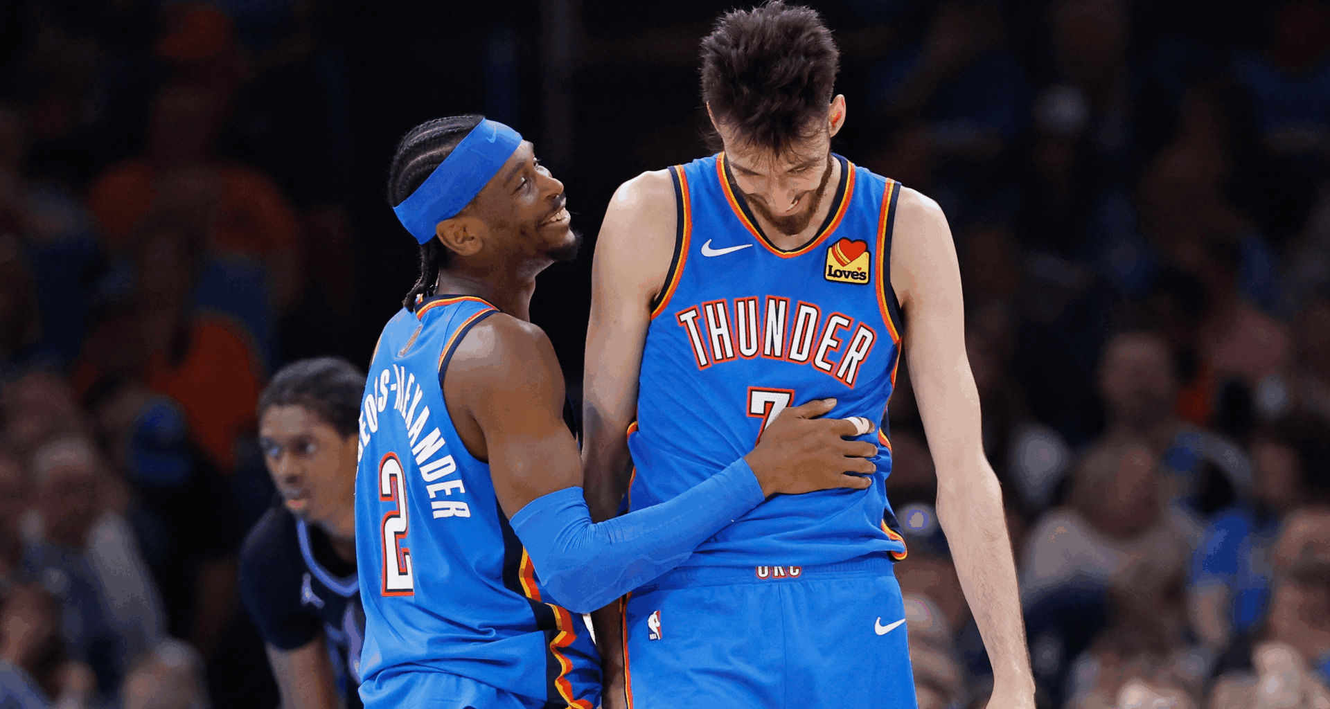 Shai Gilgeous-Alexander Chet Holmgren Oklahoma City Thunder NBA