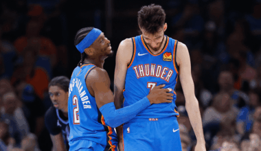 Shai Gilgeous-Alexander Chet Holmgren Oklahoma City Thunder NBA