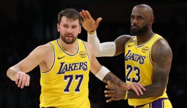Watch LeBron Break Kareem's Win Record and Every Milestone Luka, Lakers Achieved vs. Cavs