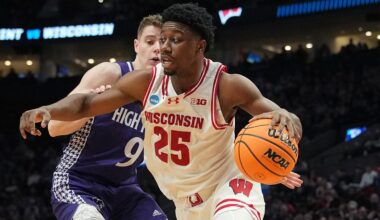 John Blackwell Enters Transfer Portal, Top Landing Spots for Wisconsin Star amid NBA Draft Decision