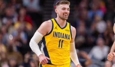 Pacers' Micah Potter Uses Game Shoes for Baby Gender Reveal in Photo With Wife Expecting