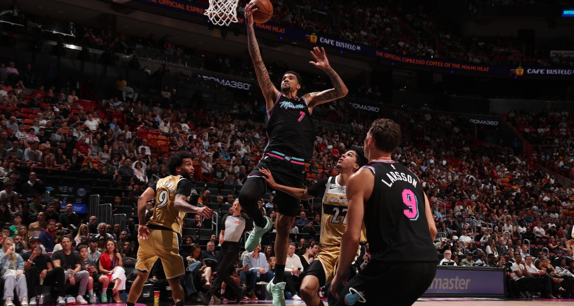 Heat's Kel'el Ware Makes NBA History vs. Wizards Weeks After Bam Adebayo's 83-Point Game