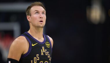 Lakers Fans React to Luke Kennard's 1st Career Triple-Double With Luka Doncic, Reaves Out Injured