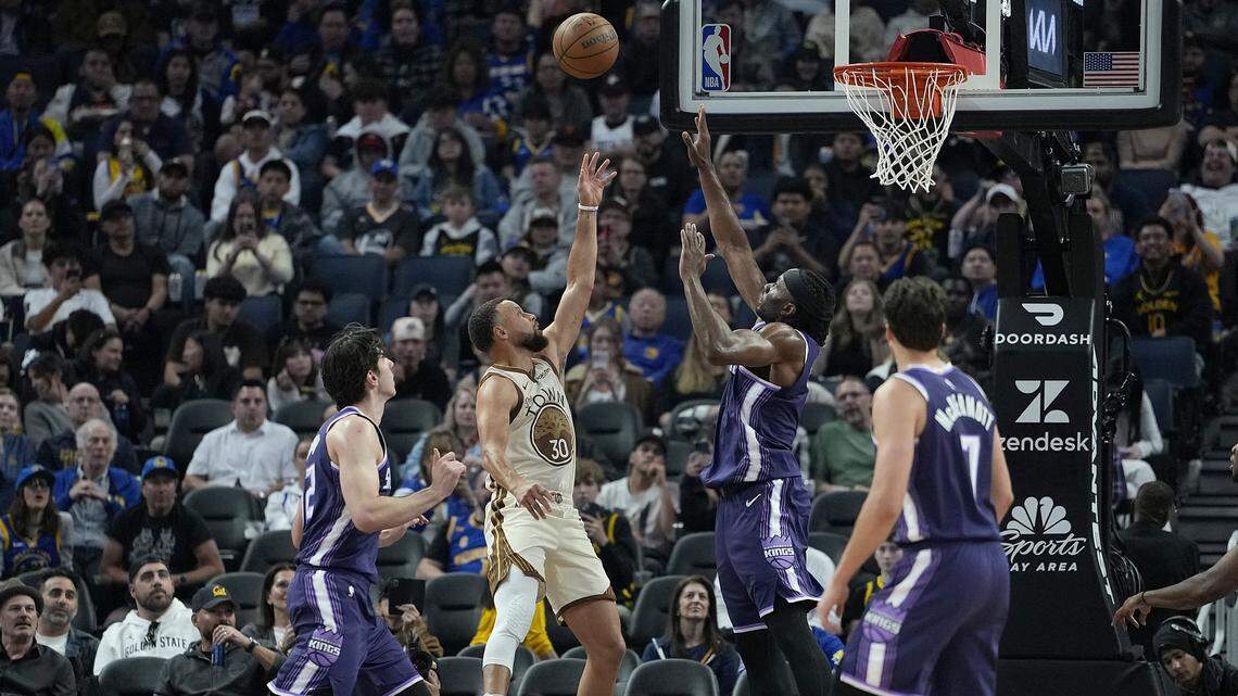 Young Kings fall short against Stephen Curry and Warriors