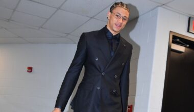 The San Antonio Spurs Kicked Off Their Playoff Run in Matching Black Suits