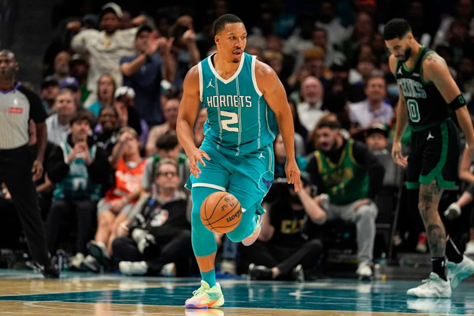 Charlotte Hornets forward Grant Williams (2)Jim Dedmon-Imagn Images