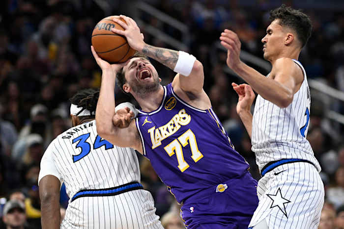 NBA scoring leader Luka Doncic to miss rest of Lakers' regular season with hamstring strain