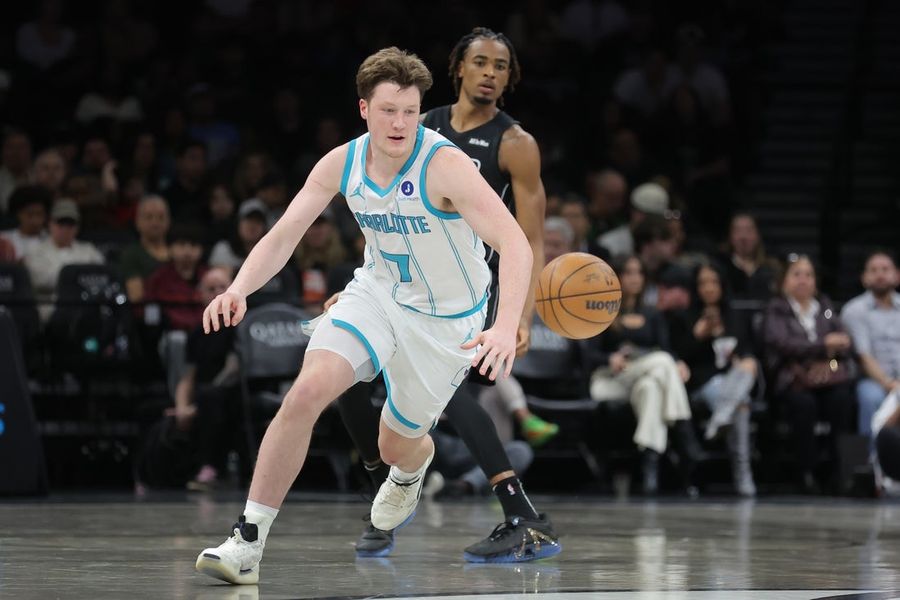 NBA: Charlotte Hornets at Brooklyn Nets