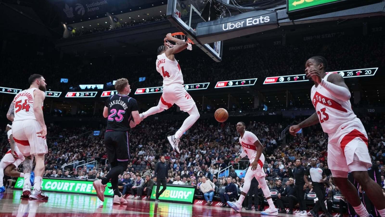 Raptors hope to tighten hold on playoff spot with sweep of Heat