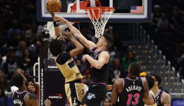 Heat cruise to season sweep of Wizards, who lose 9th straight