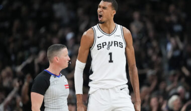 Victor Wembanyama, Spurs hold on after dominant start to top Trail Blazers in Game 5 and close out series
