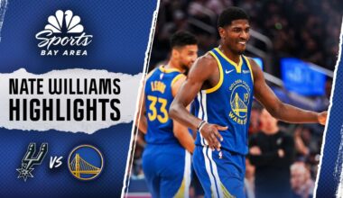 Nate Williams highlights: Watch Warriors guard score 18 points in loss to Spurs