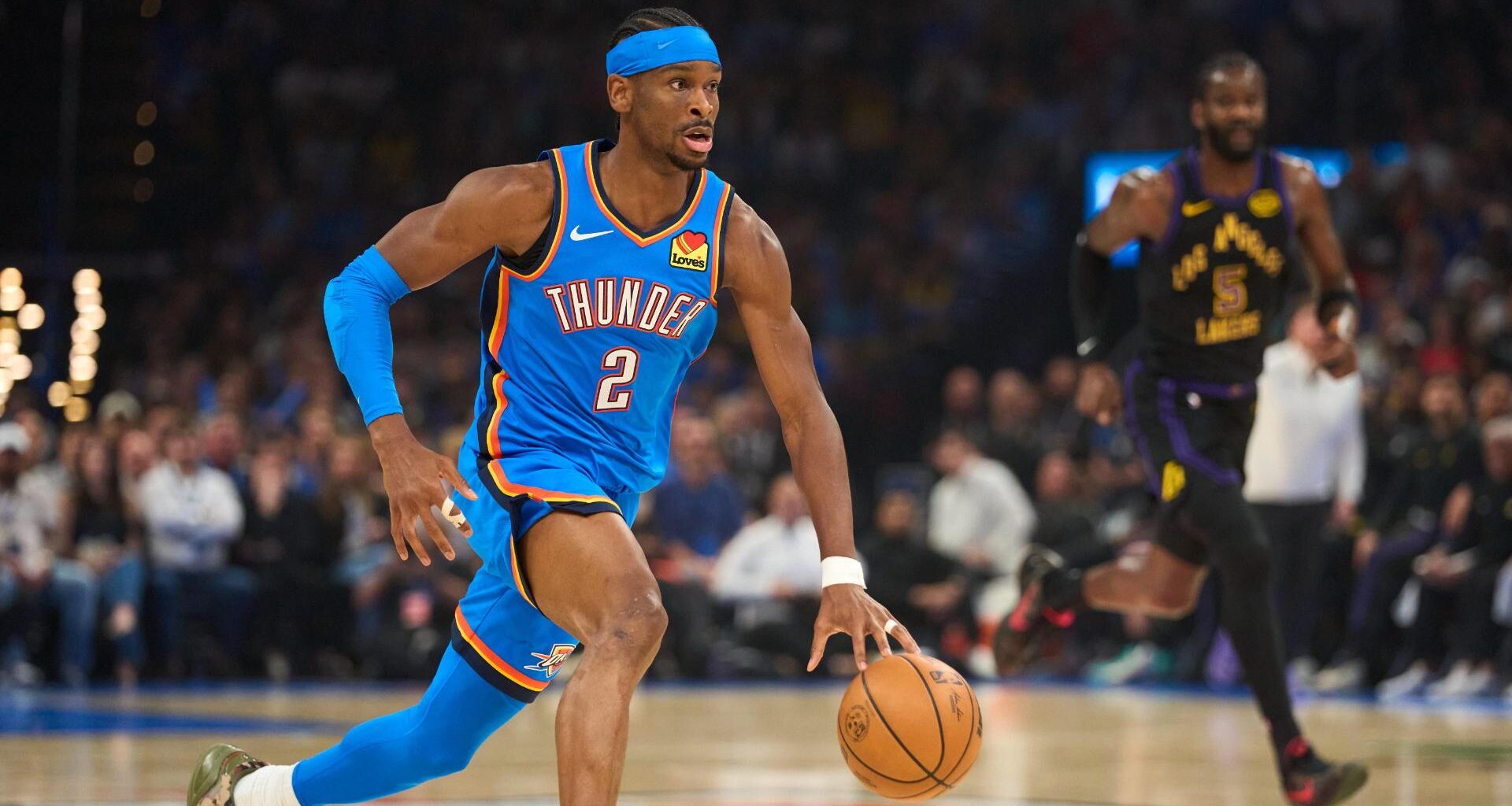 Gilgeous-Alexander's 28 points spark Thunder's 139-96 rout in one of the Lakers' worst losses ever