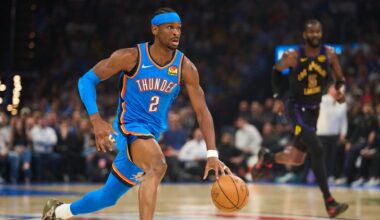 Gilgeous-Alexander's 28 points spark Thunder's 139-96 rout in one of the Lakers' worst losses ever