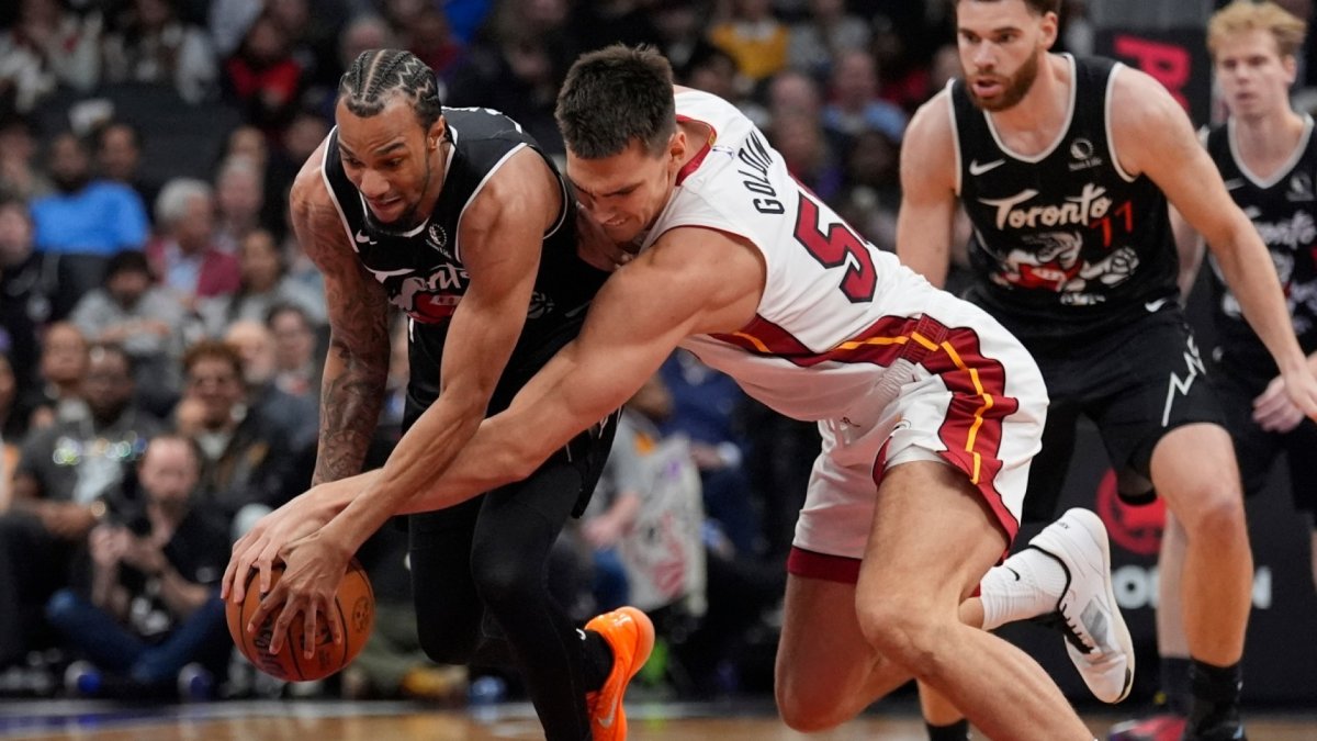 Watch highlights of the Raptors’ 128-114 win over the Heat – NBC 5 Dallas-Fort Worth