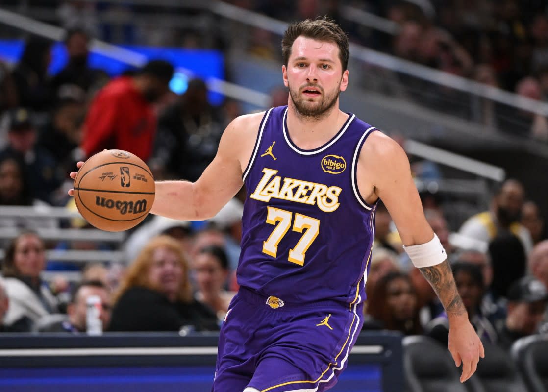 Los Angeles Lakers guard Luka DoncicMarc Lebryk-Imagn Images