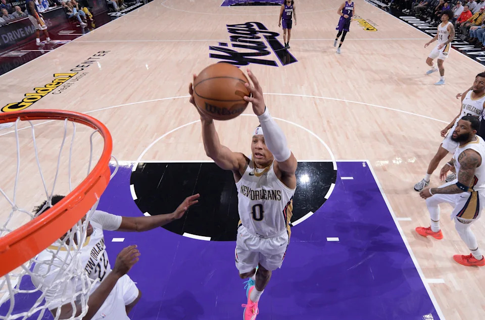 Jeremiah Fears | NBAE via Getty Images