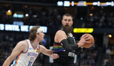 Denver Nuggets win 11th straight, beating Oklahoma City Thunder in battle of reserves as playoffs approach