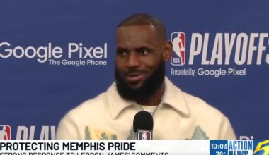 LeBron James faces backlash from Grizzlies faithful after suggesting the team should move to Nashville