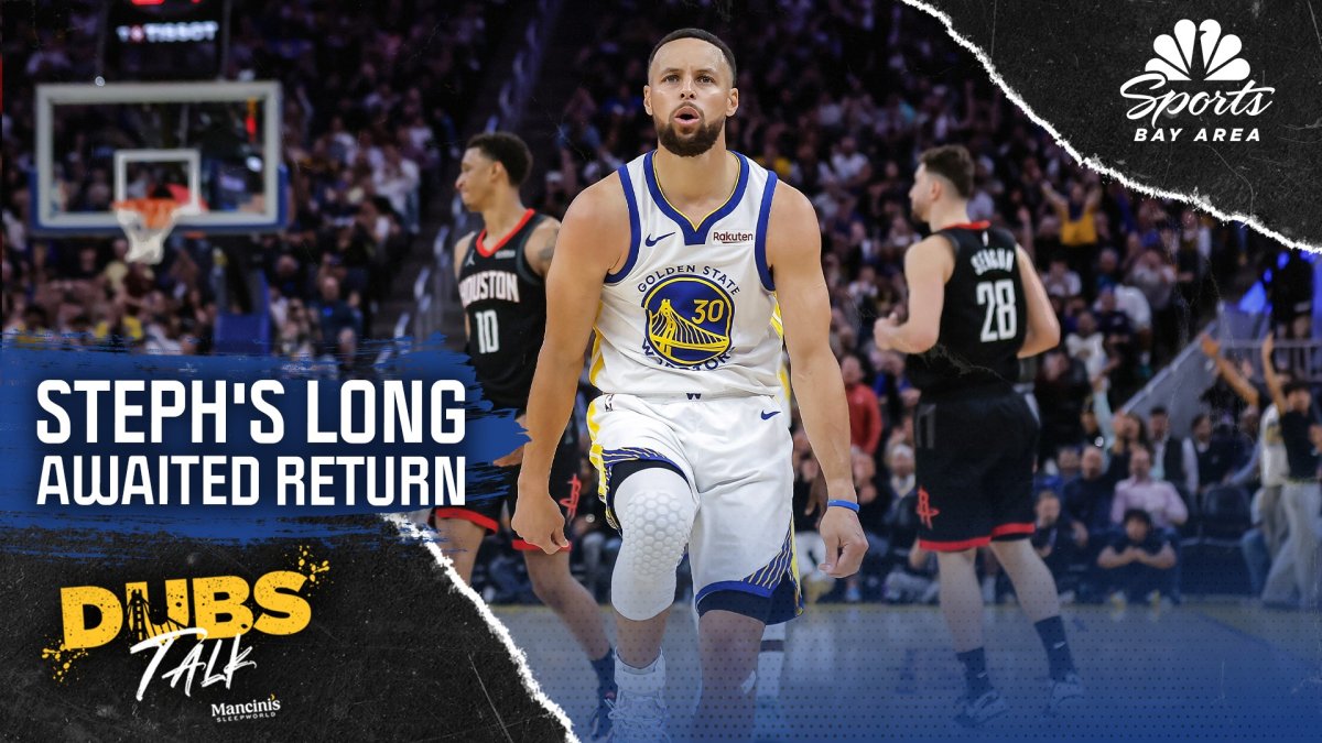 Dubs Talk: Steph Curry shines in long-awaited Warriors return vs. Rockets