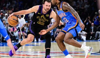 Gilgeous-Alexander’s 28 points spark Thunder's 139-96 rout in one of the Lakers' worst losses ever :: WRAL.com