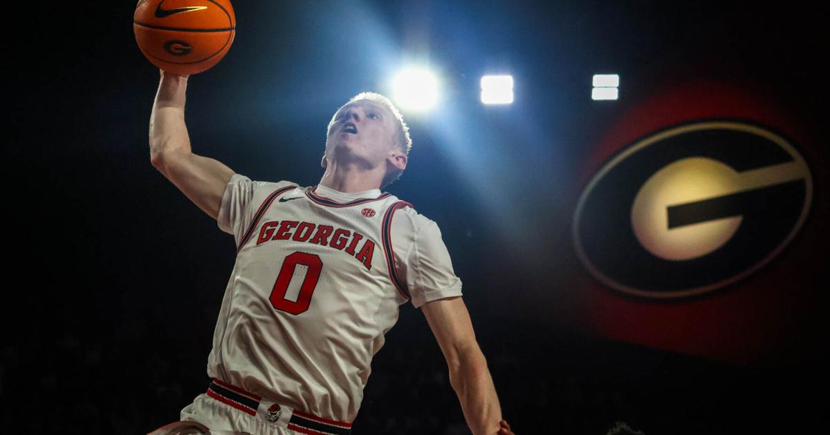 Georgia men’s basketball retains guard Blue Cain for 2026-27 season | Georgia Sports
