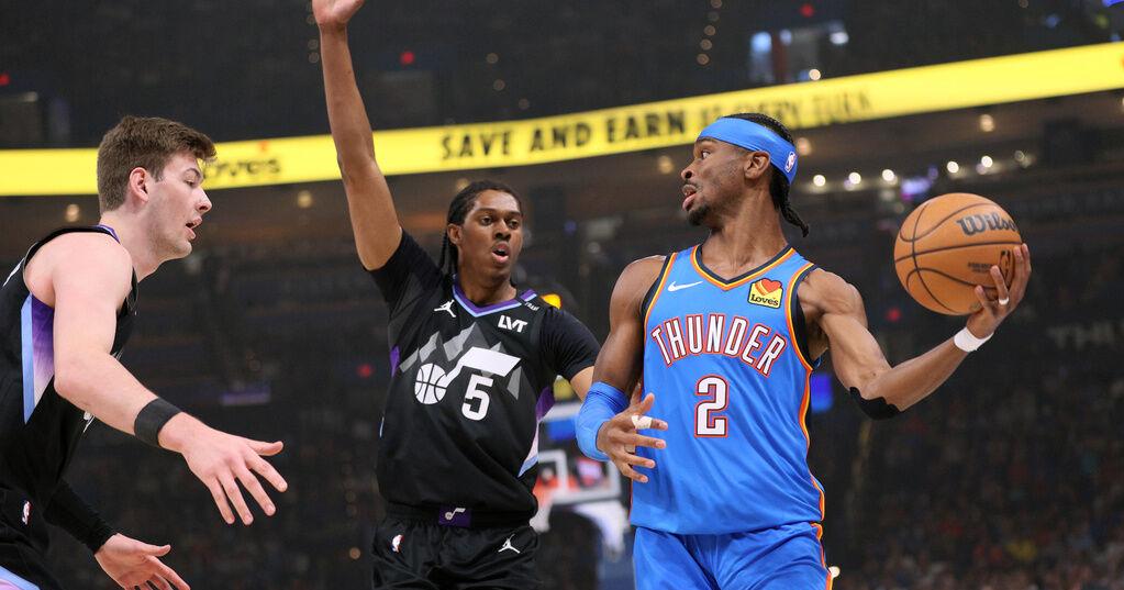 Holmgren, Gilgeous-Alexander pace Thunder, who score season-high 146 points in rout of the Jazz | Sports