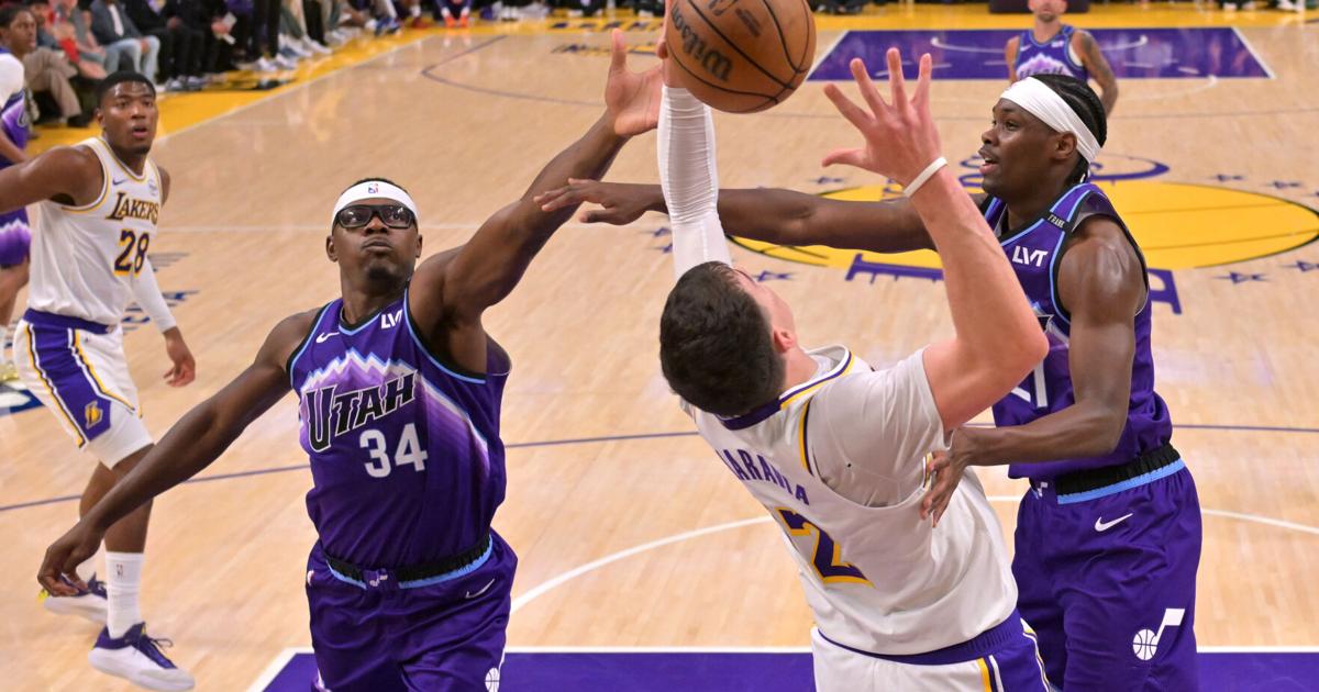 Local basketball standout has a career night for the Utah Jazz | Local Sports