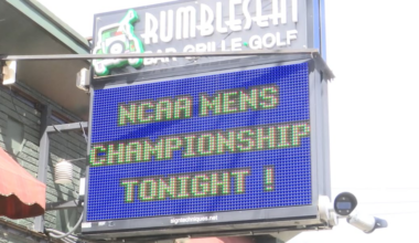 Local bars prepare for the biggest night in college basketball