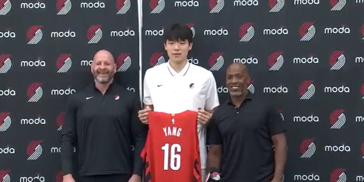 Portland Trail Blazers fined $100K for illegal pre-draft contact with Yang Hansen