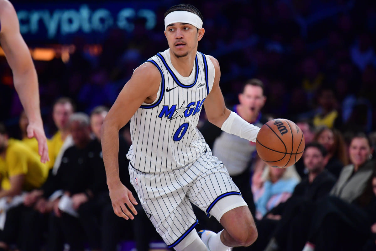 Orlando Magic guard Anthony Black (0)© Gary A&period; Vasquez-Imagn Images&NewLine;&NewLine;