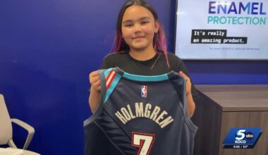 Oklahoma girl challenges Chet Holmgren to sponsor basketball team