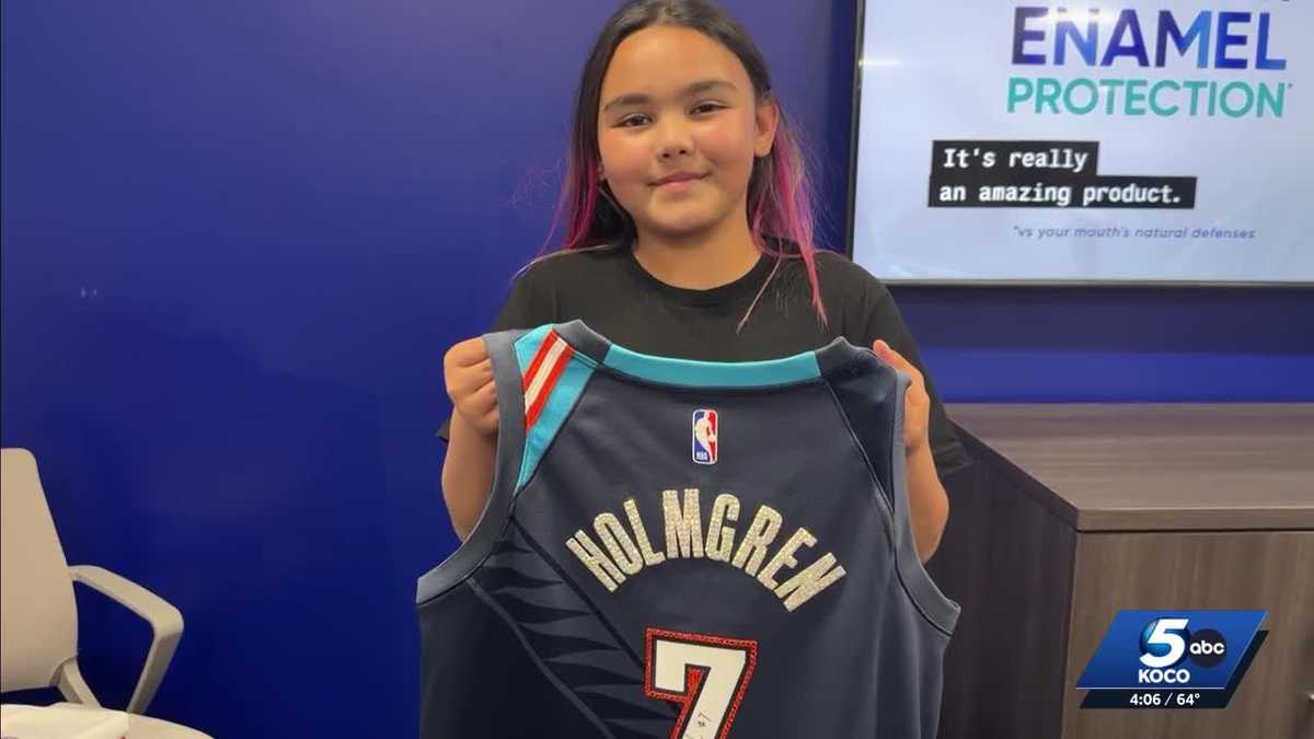 Oklahoma girl challenges Chet Holmgren to sponsor basketball team