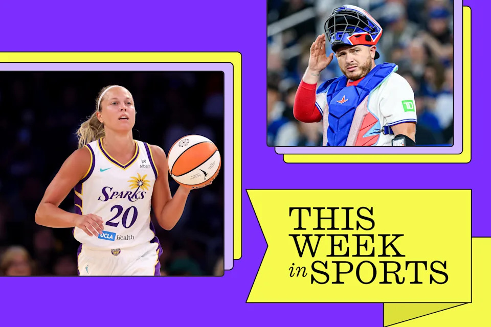 There were certainly no shortage of headlines coming out of the world of sports this week. (Katelyn Mulcahy/Getty Images, Julian Avram/Icon Sportswire via Getty Images/Yahoo Canada Illustration)