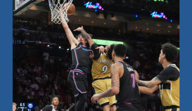 Heat's Jaime Jaquez Jr. catches flight to Phoenix to watch his sister Gabriela play for NCAA title