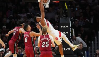 Raptors host Heat on TSN, looking to stave off play-in tournament during final week of NBA season