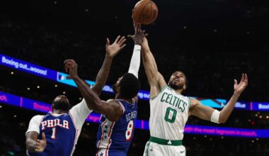 Boston Celtics dominate Philadelphia 76ers in Game 1