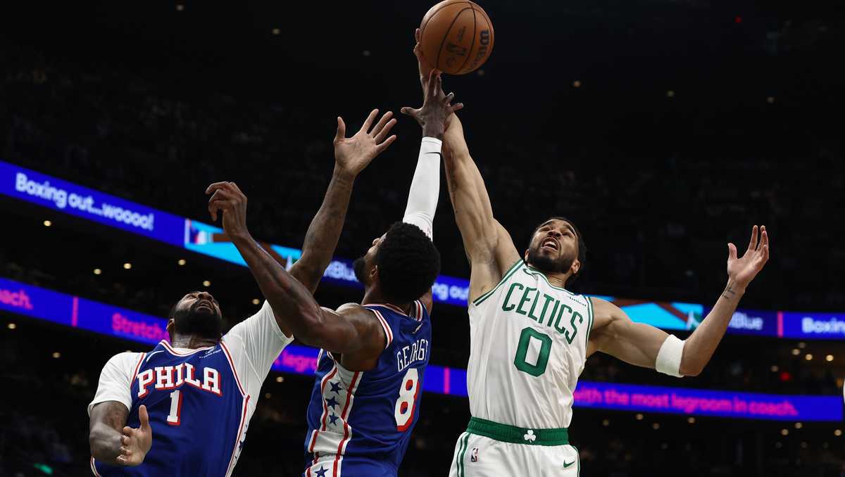 Boston Celtics dominate Philadelphia 76ers in Game 1