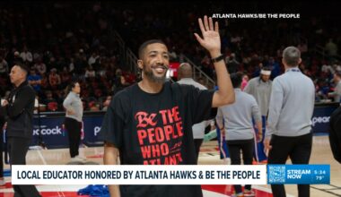 Hawks honor Atlanta educator Mikal Driver as 'Changemaker' for youth impact