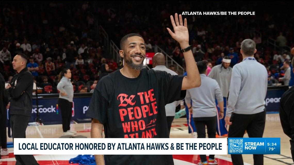Hawks honor Atlanta educator Mikal Driver as 'Changemaker' for youth impact