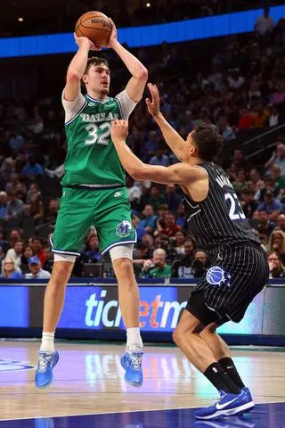Cooper Flagg on April 3Credit: Richard Rodriguez/Getty